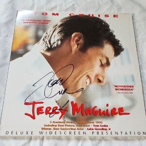 Tom Cruise signed/autographed Jerry Maguire (Laserdisc 1997) w/COA